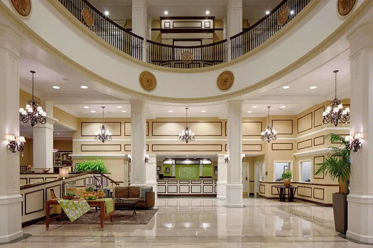 Hilton Garden Inn Jackson Downtown Lobby