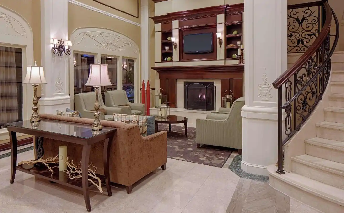 Hilton Garden Inn Jackson Downtown Lobby