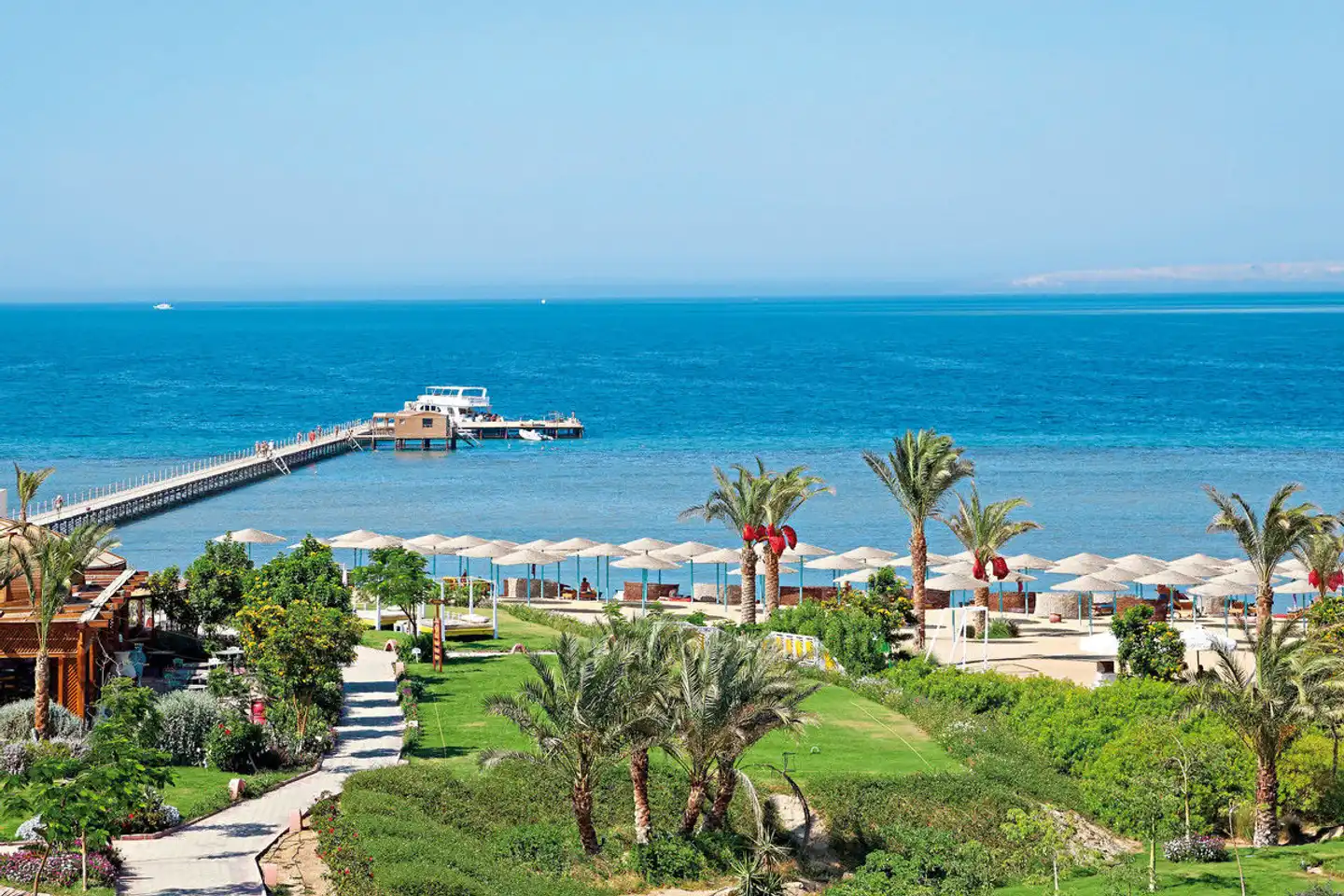 Three Corners Sunny Beach Resort Garten
