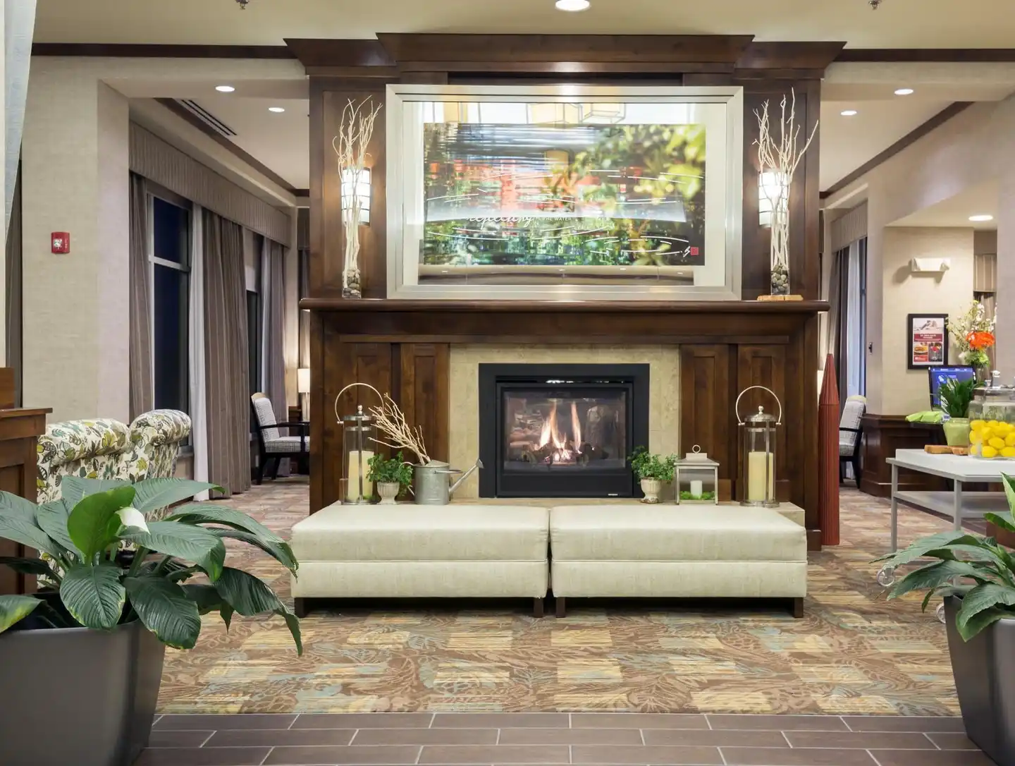 Hilton Garden Inn Billings Lobby