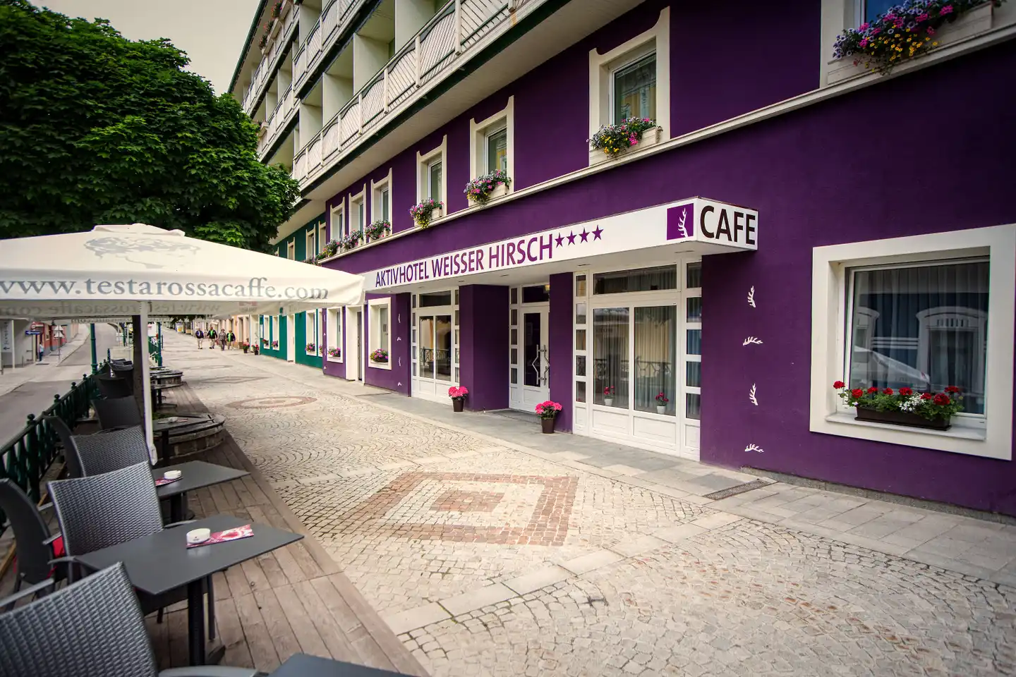 Aktivhotel Weisser Hirsch Aussenansicht