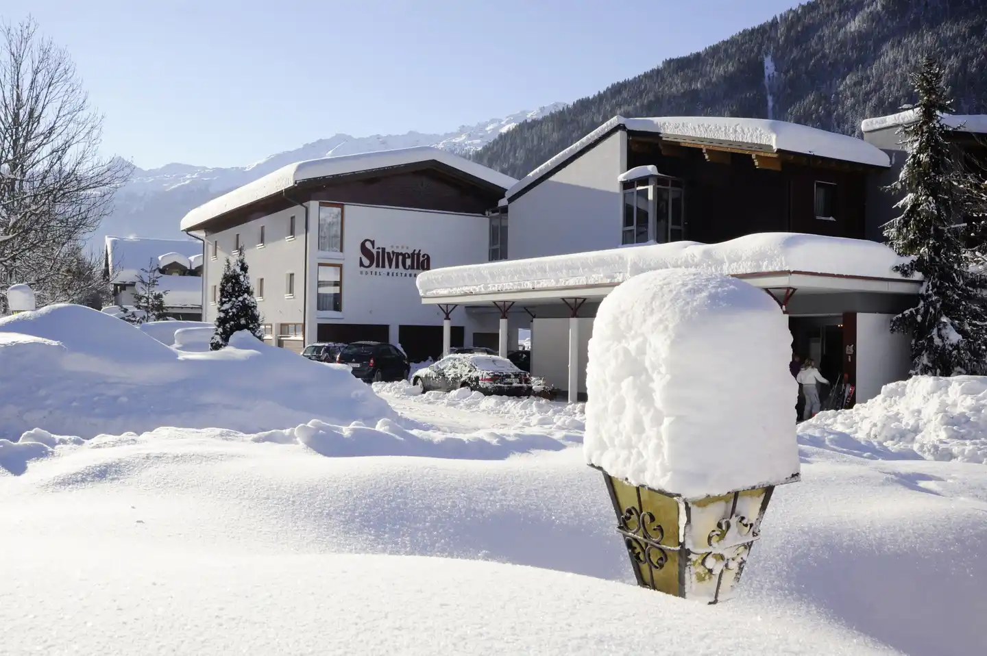 Hotel Silvretta Aussenansicht