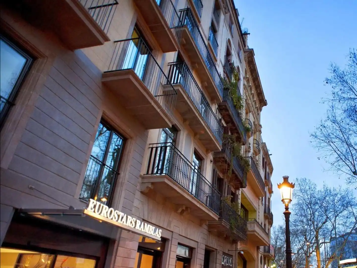 Eurostars Ramblas Aussenansicht