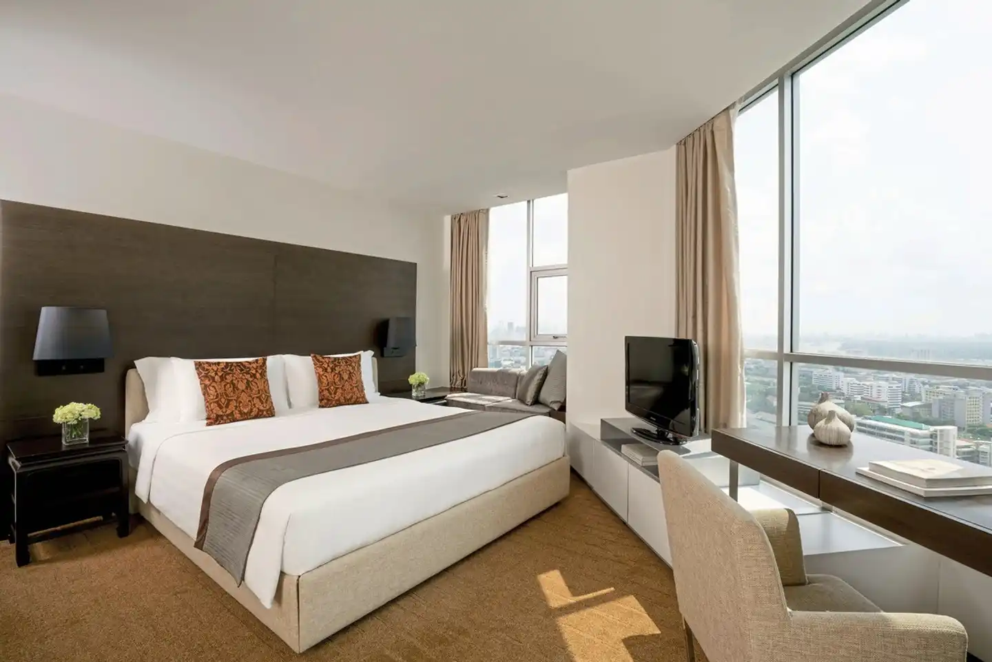 JC Kevin Sathorn Bangkok Hotel Wohnbeispiel