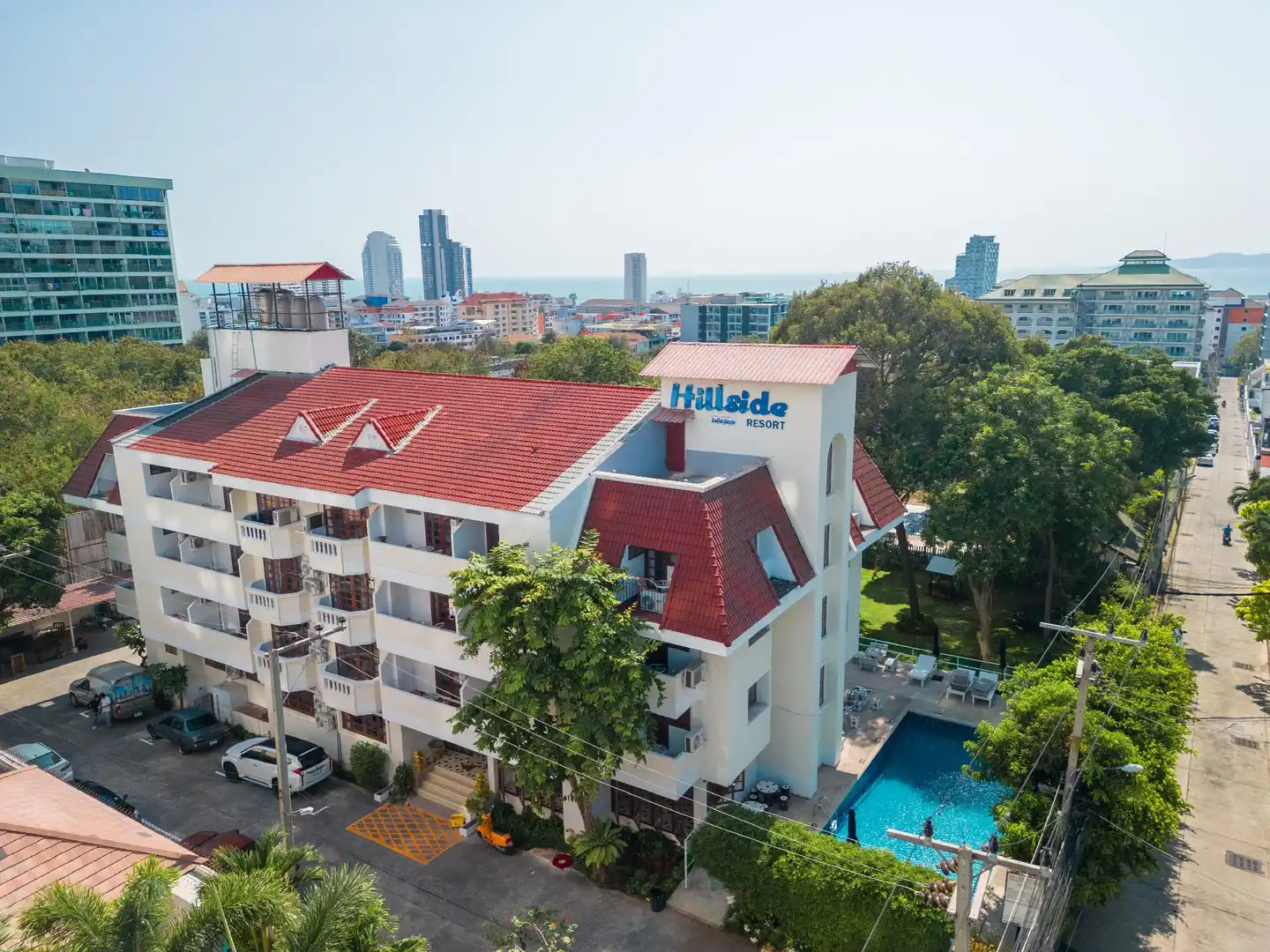 Hillside Resort Pattaya Aussenansicht