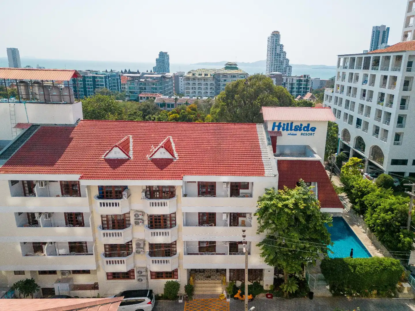 Hillside Resort Pattaya Aussenansicht