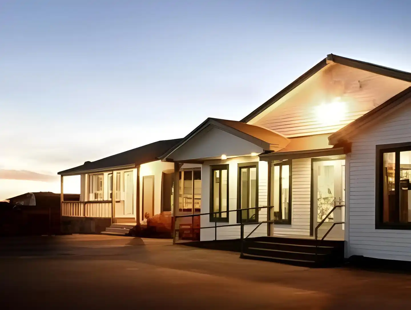 Shallow Bay Motel & Cabins Conference Centre Aussenansicht