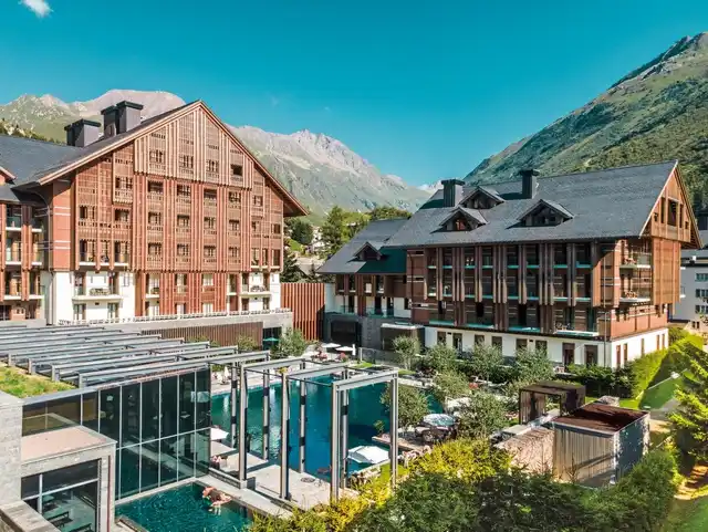 The Chedi Andermatt Aussenansicht