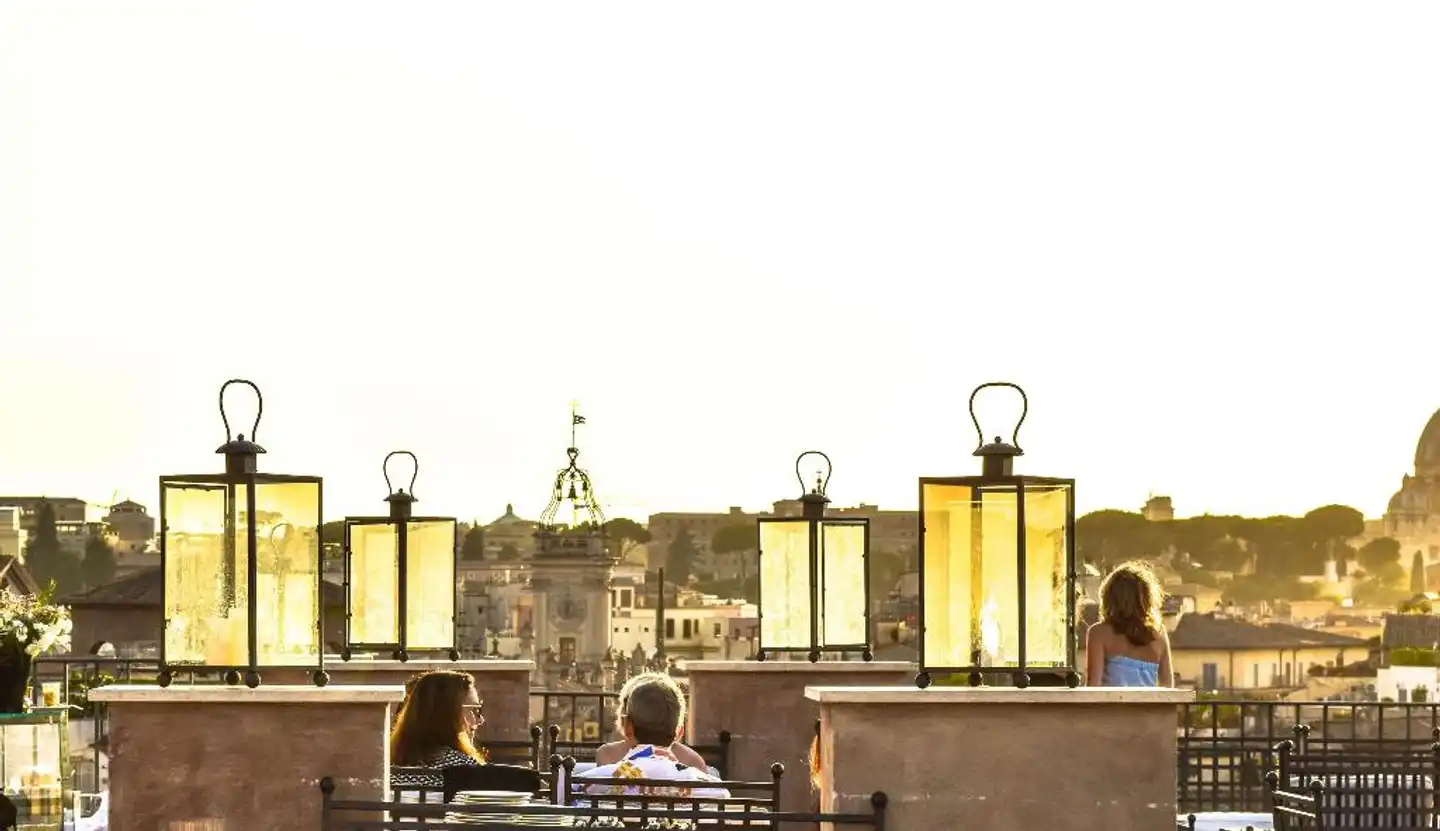 Eitch Borromini Palazzo Pamphilj Terrasse