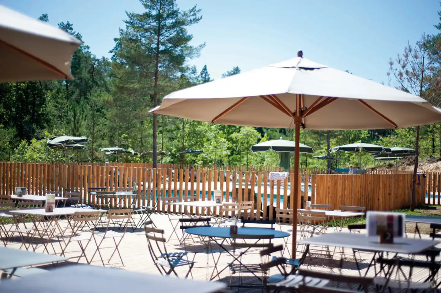 Village Huttopia Lanmary Terrasse