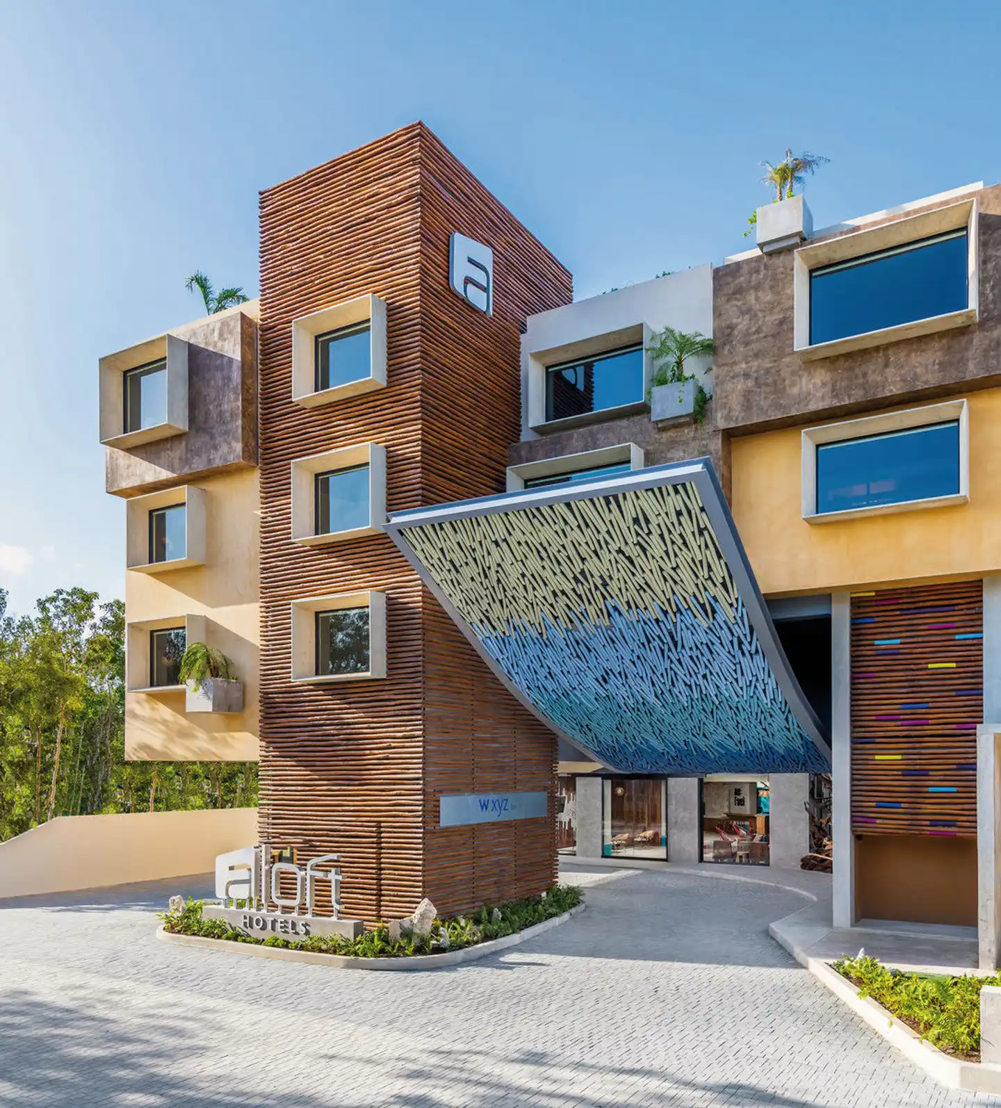 Aloft Tulum Aussenansicht