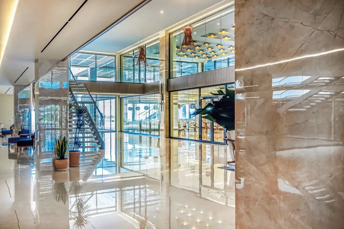 Ammoa Luxury Hotel & Spa Resort Lobby