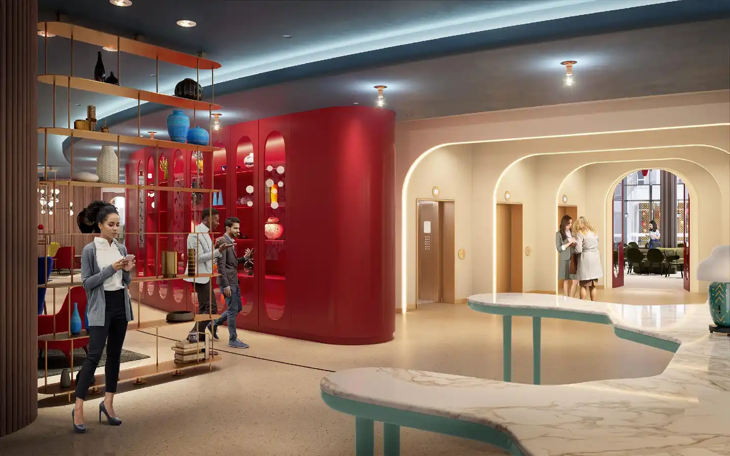 art'otel London Battersea Power Station, Powered by Radisson Hotels Lobby