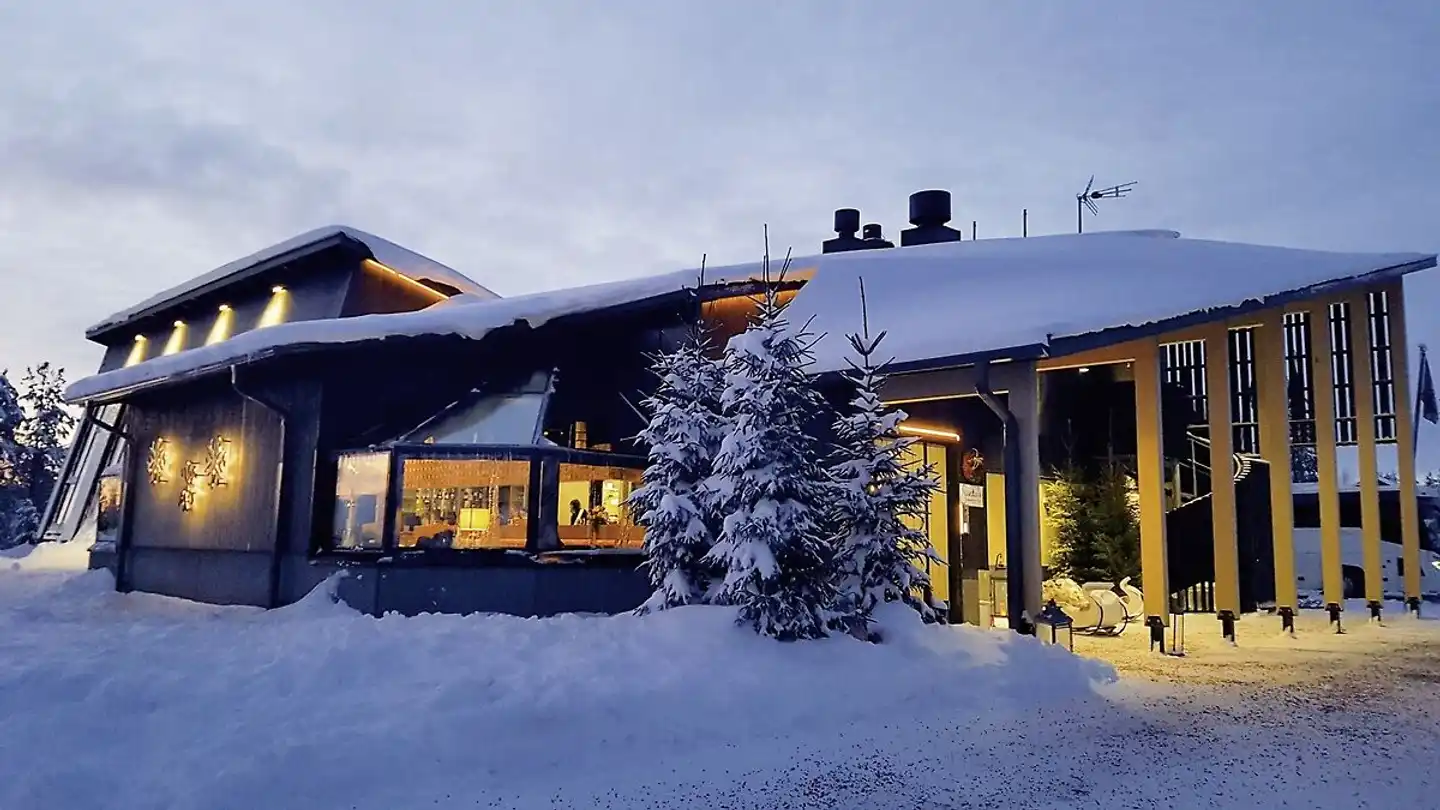 Santa's Igloos Arctic Circle Aussenansicht