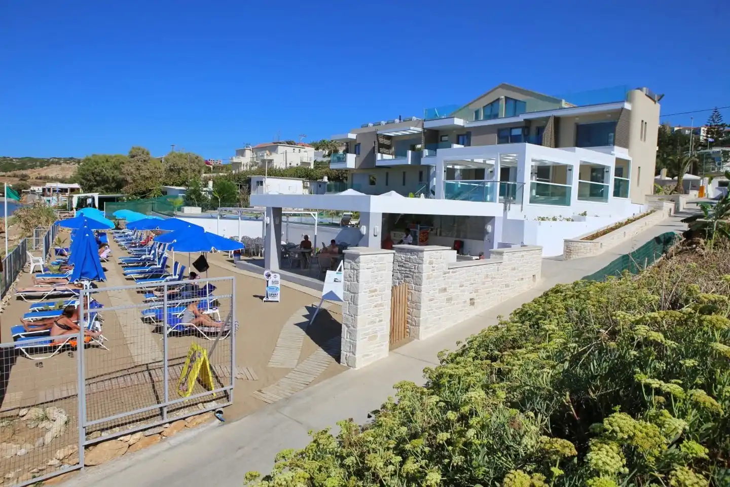 Hellas Beach Aussenansicht
