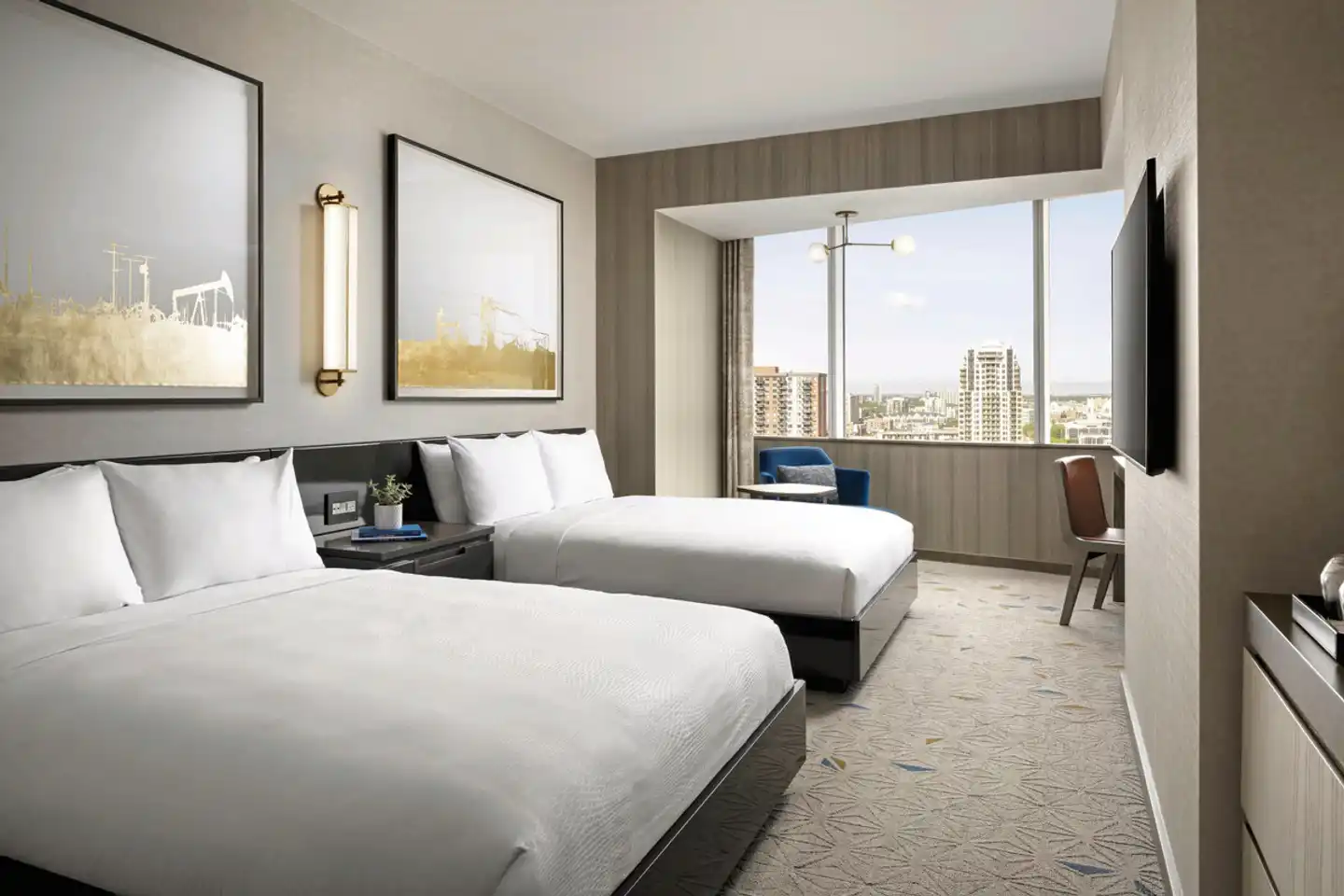 JW Marriot Edmonton Ice District Wohnbeispiel
