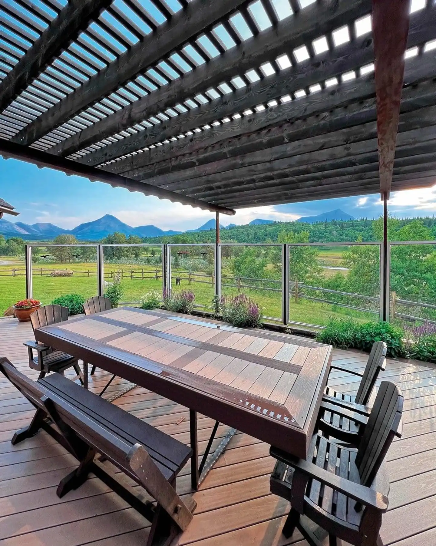 Thanksgiving Ranch Terrasse