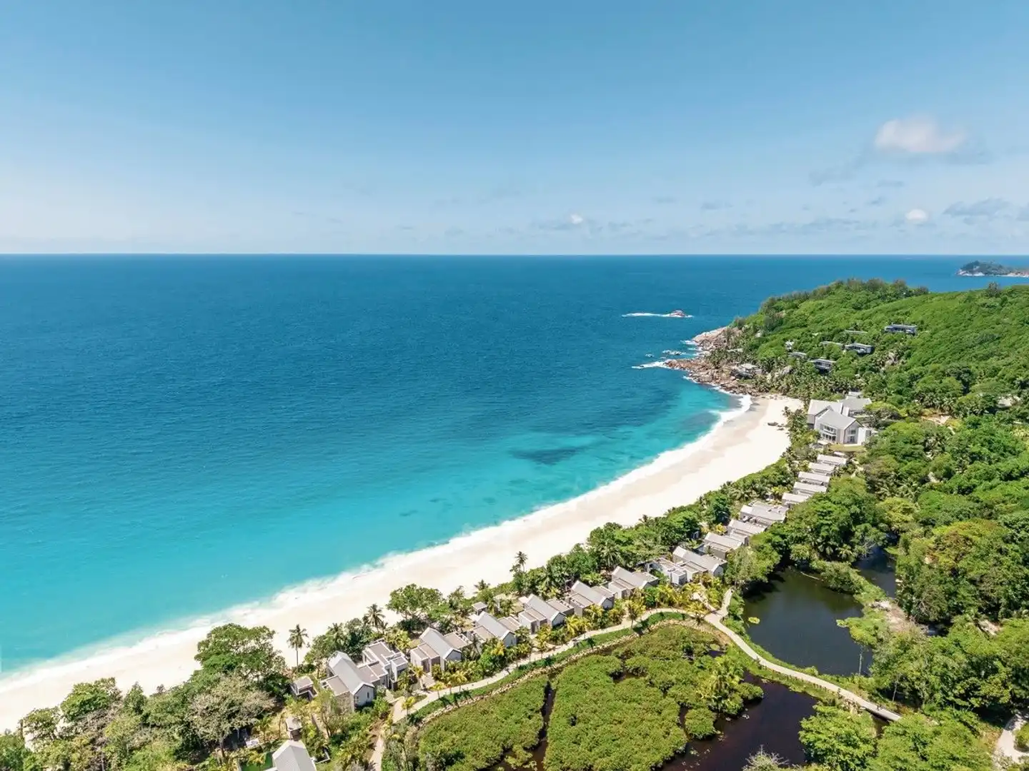 Cheval Blanc Seychelles Landschaft