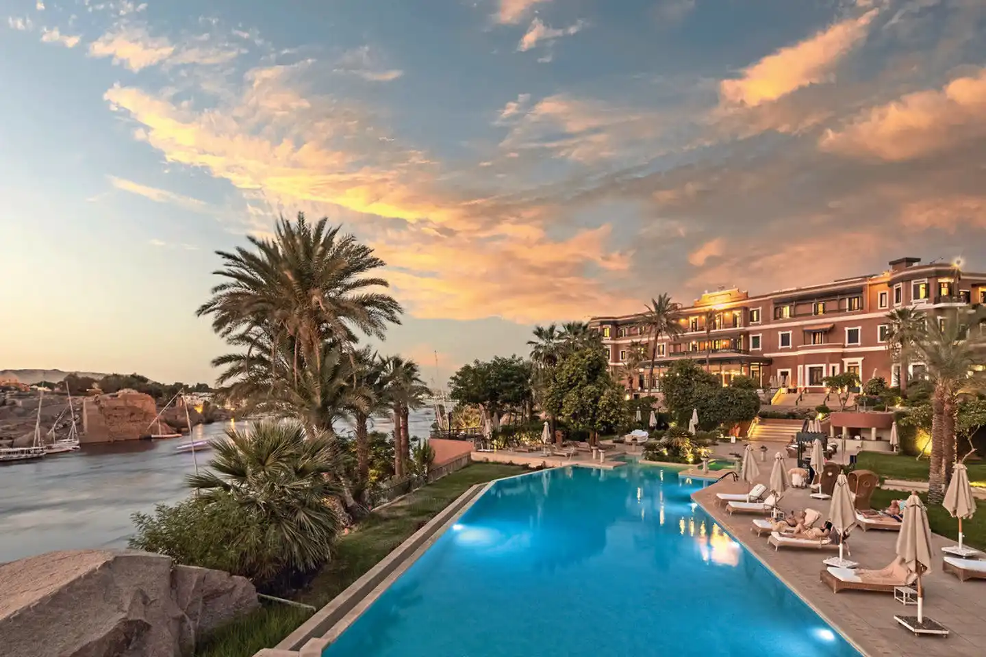 Sofitel Legend Old Cataract Aswan Pool