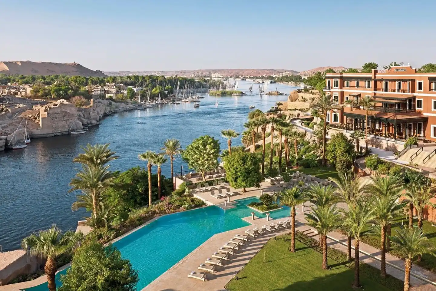 Sofitel Legend Old Cataract Aswan Pool