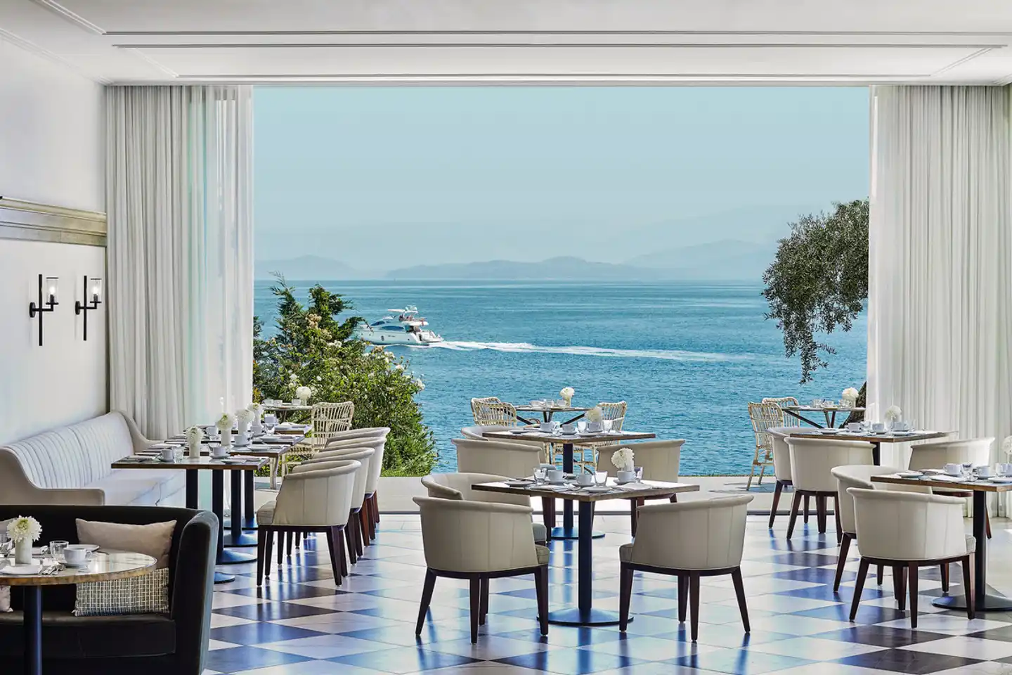 Corfu Imperial a Grecotel Resort to Live Restaurant