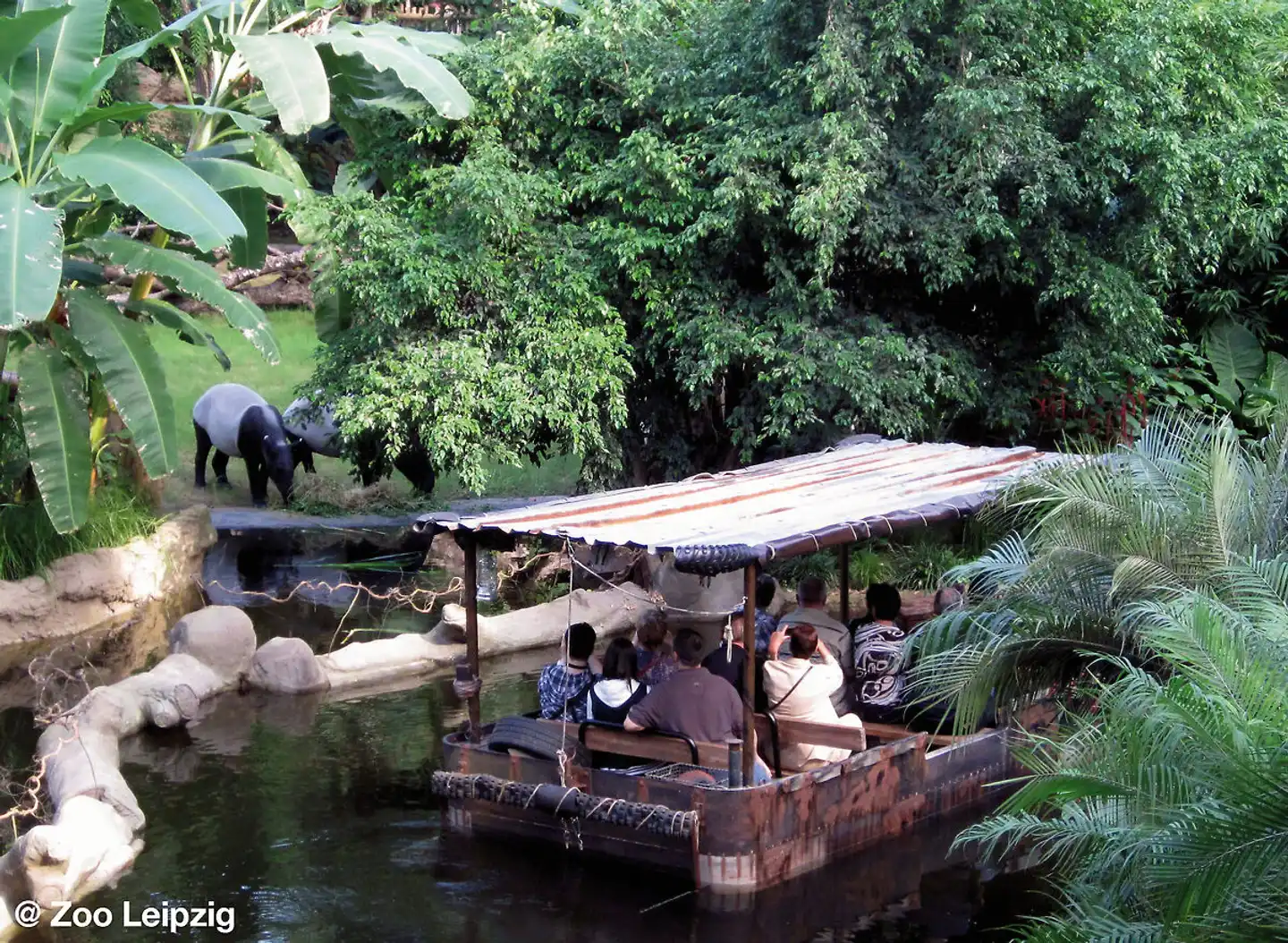 Leipzig mit Zoo Garten