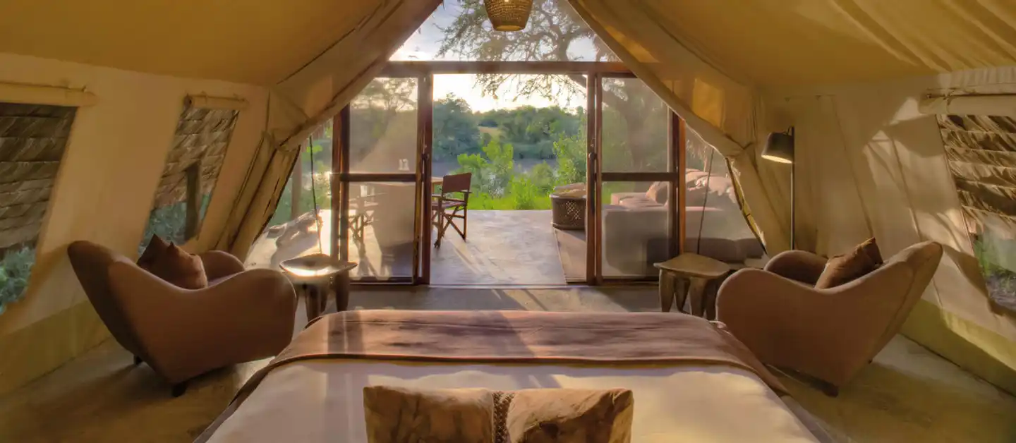 andBeyond Grumeti Serengeti River Lodge Wohnbeispiel