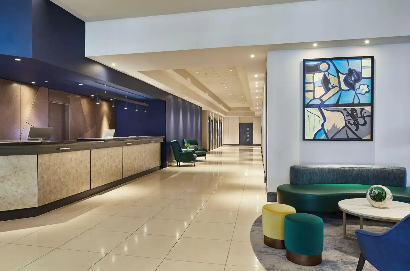 Cardiff Marriott Hotel Lobby