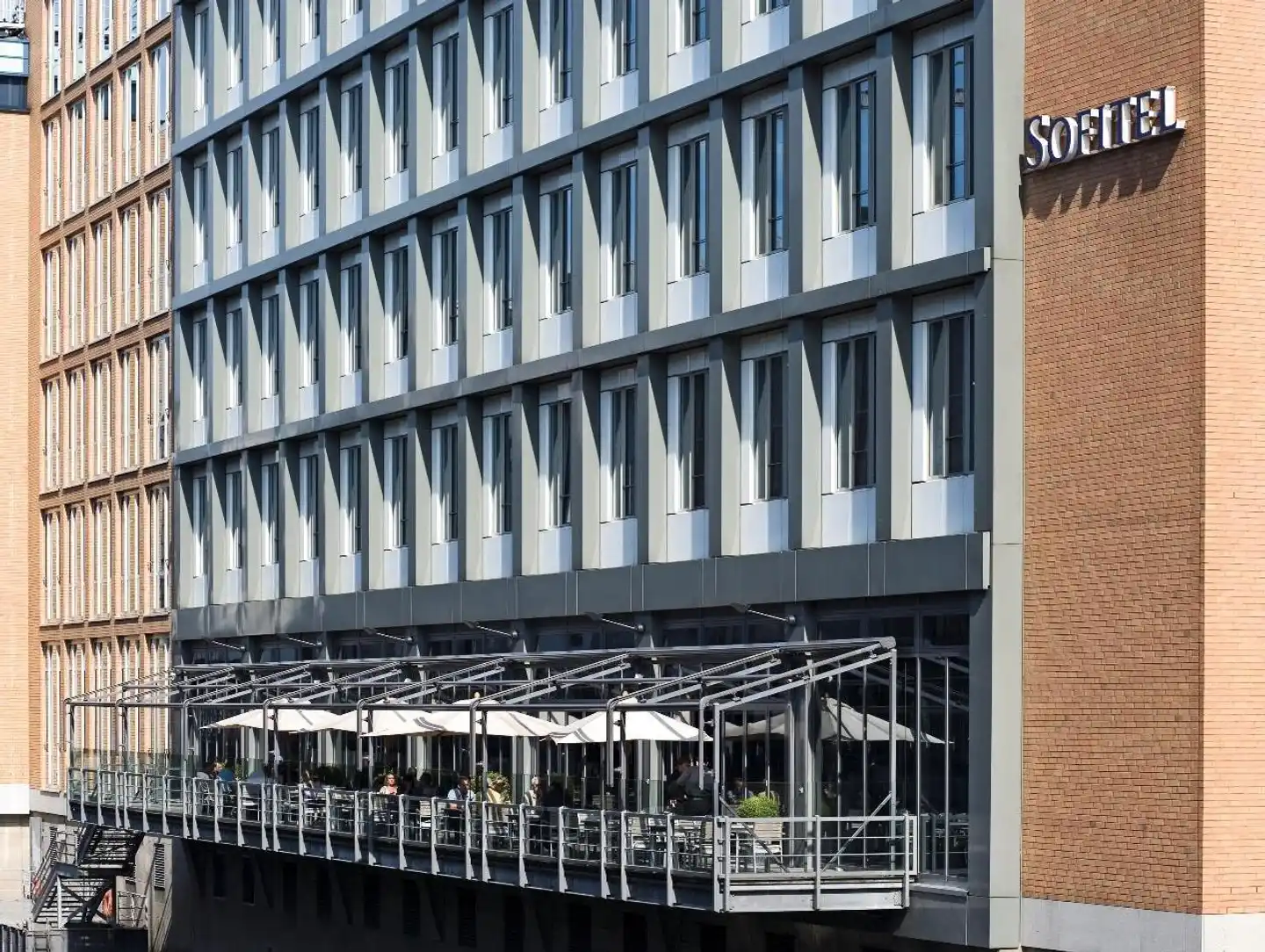 Sofitel Hamburg Alter Wall Hotel Aussenansicht