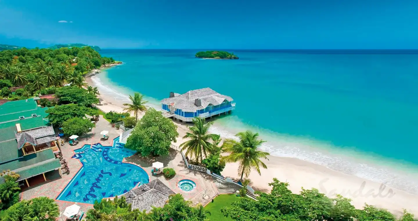 Sandals Halcyon Beach St. Lucia Pool