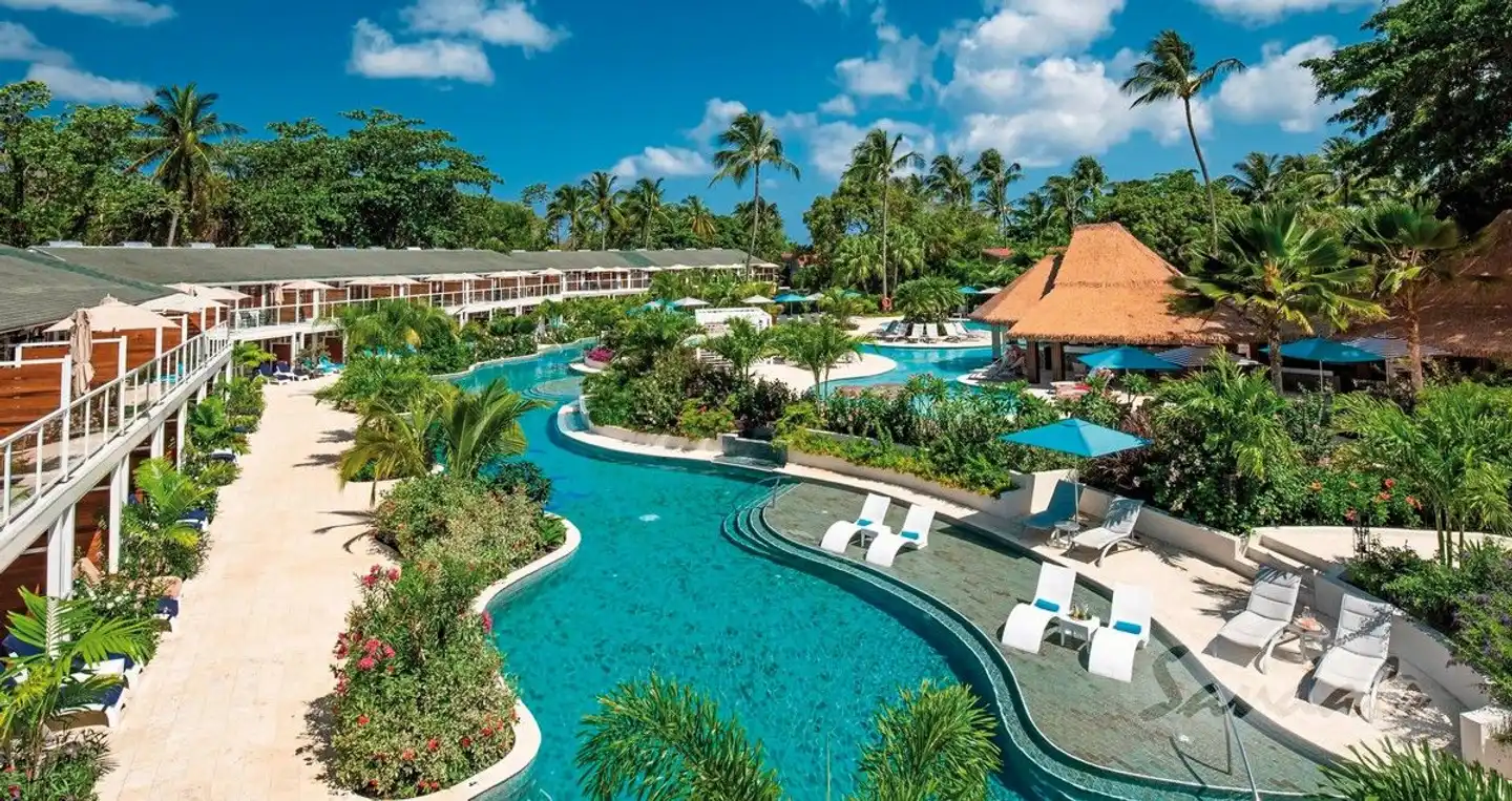 Sandals Halcyon Beach St. Lucia Pool