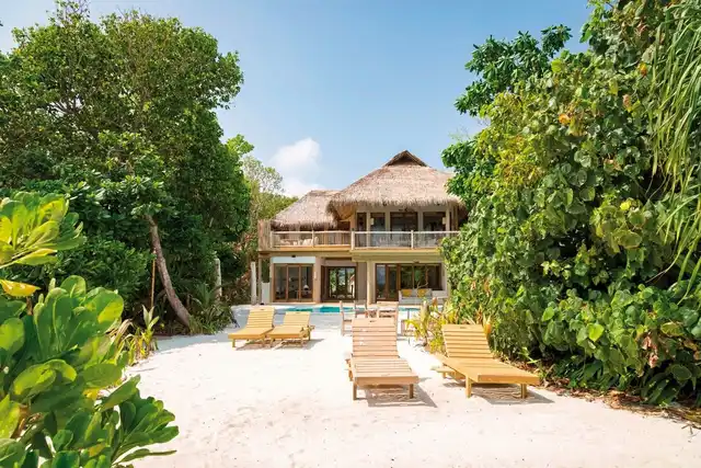 Soneva Fushi Aussenansicht