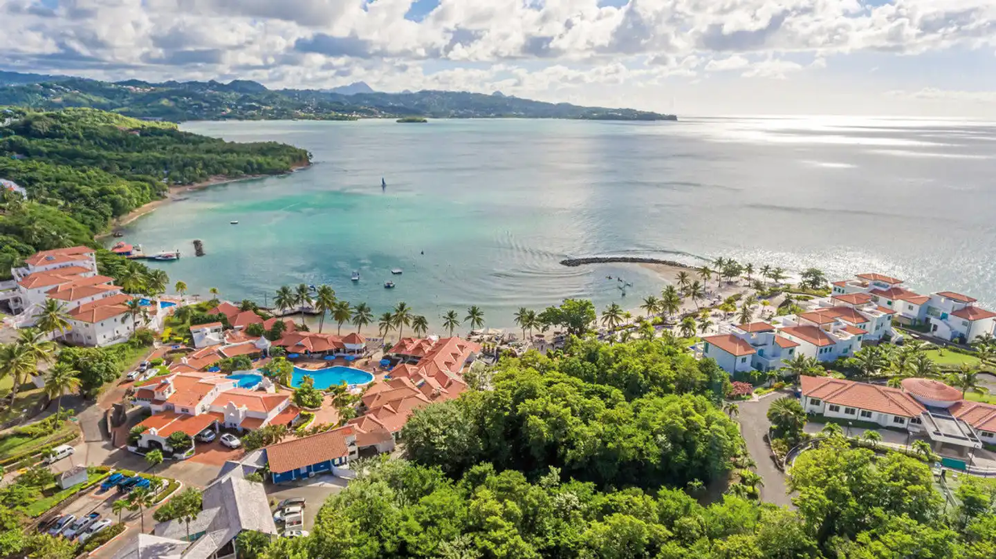 Windjammer Landing Resort and Residences Aussenansicht