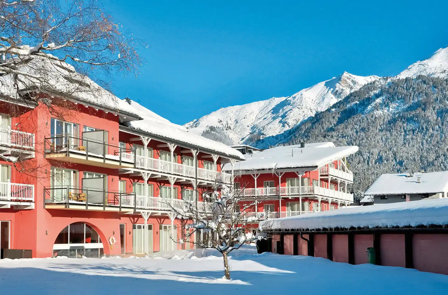 Das Hotel Eden Aussenansicht