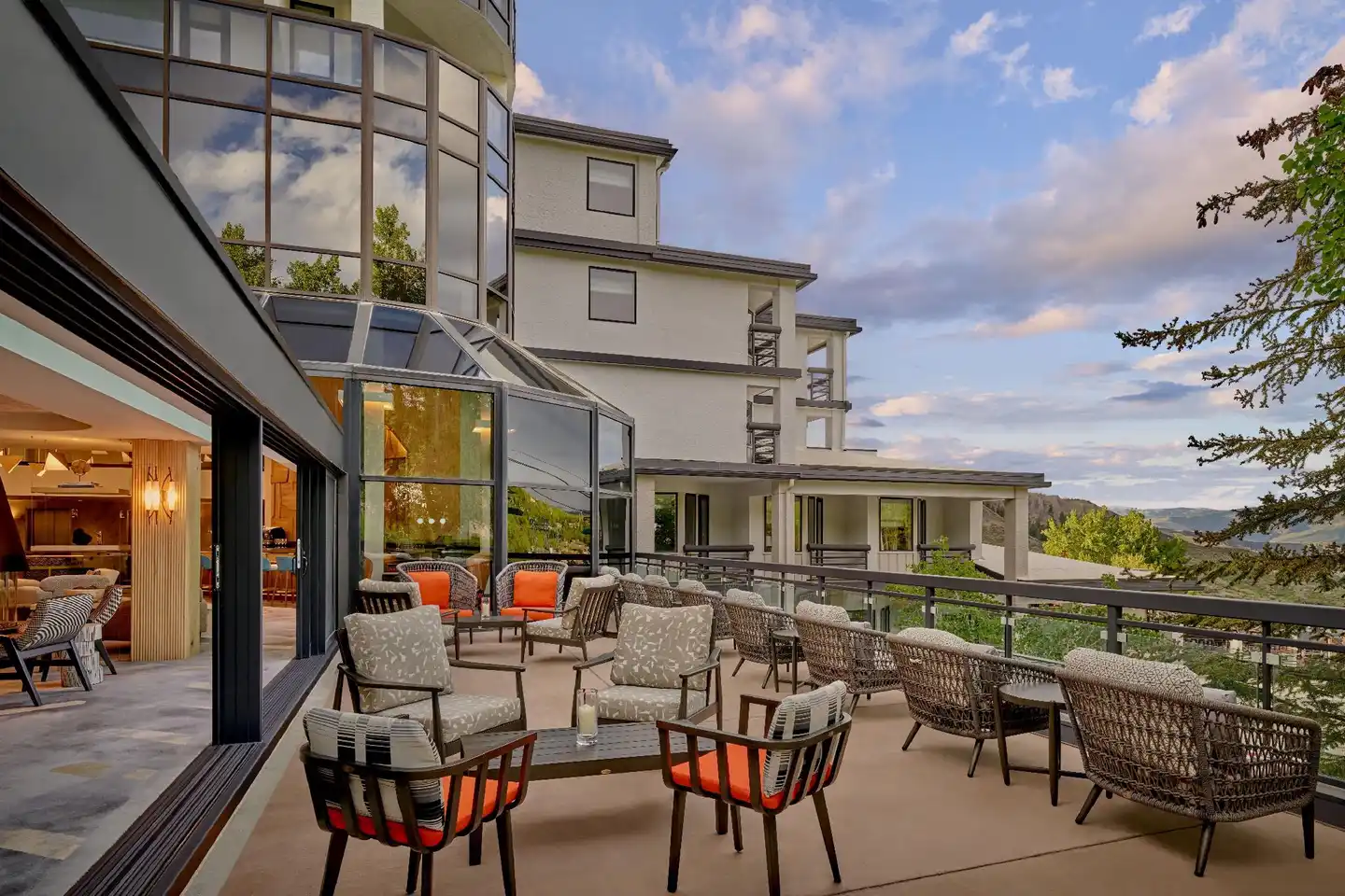 Viewline Resort Snowmass, Autograph Collection Terrasse