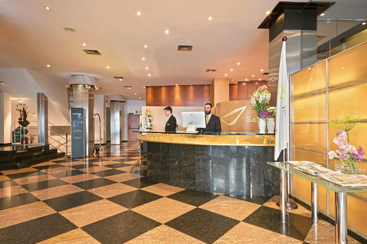 Abba Sants Hotel Lobby