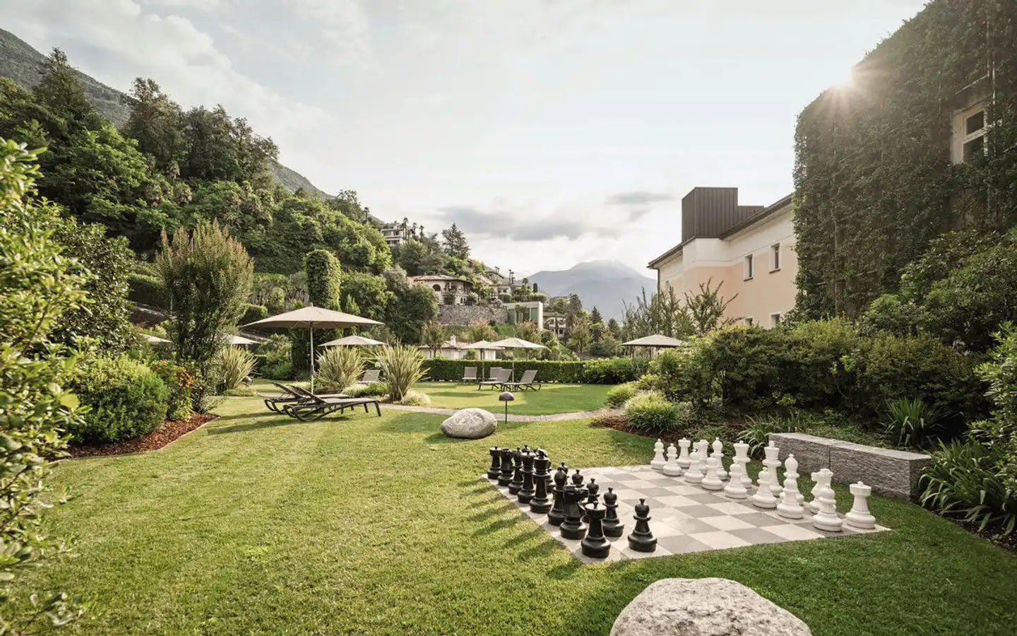 Belvedere Locarno Garten