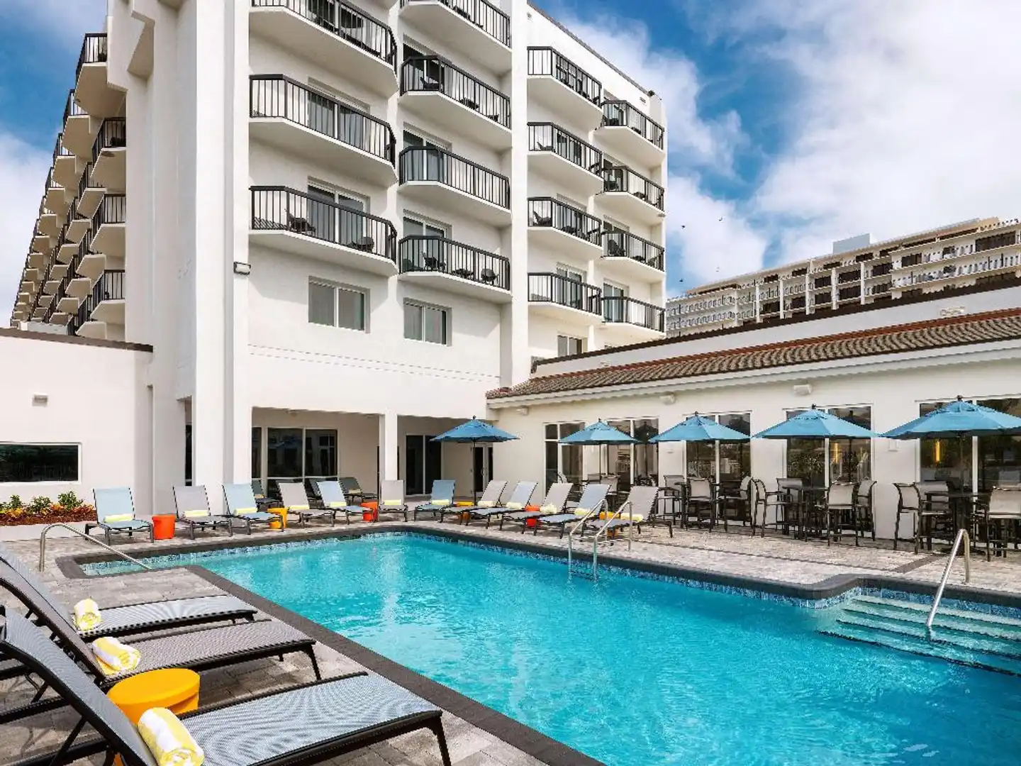 Hilton Garden Inn Cocoa Beach Oceanfront Aussenansicht