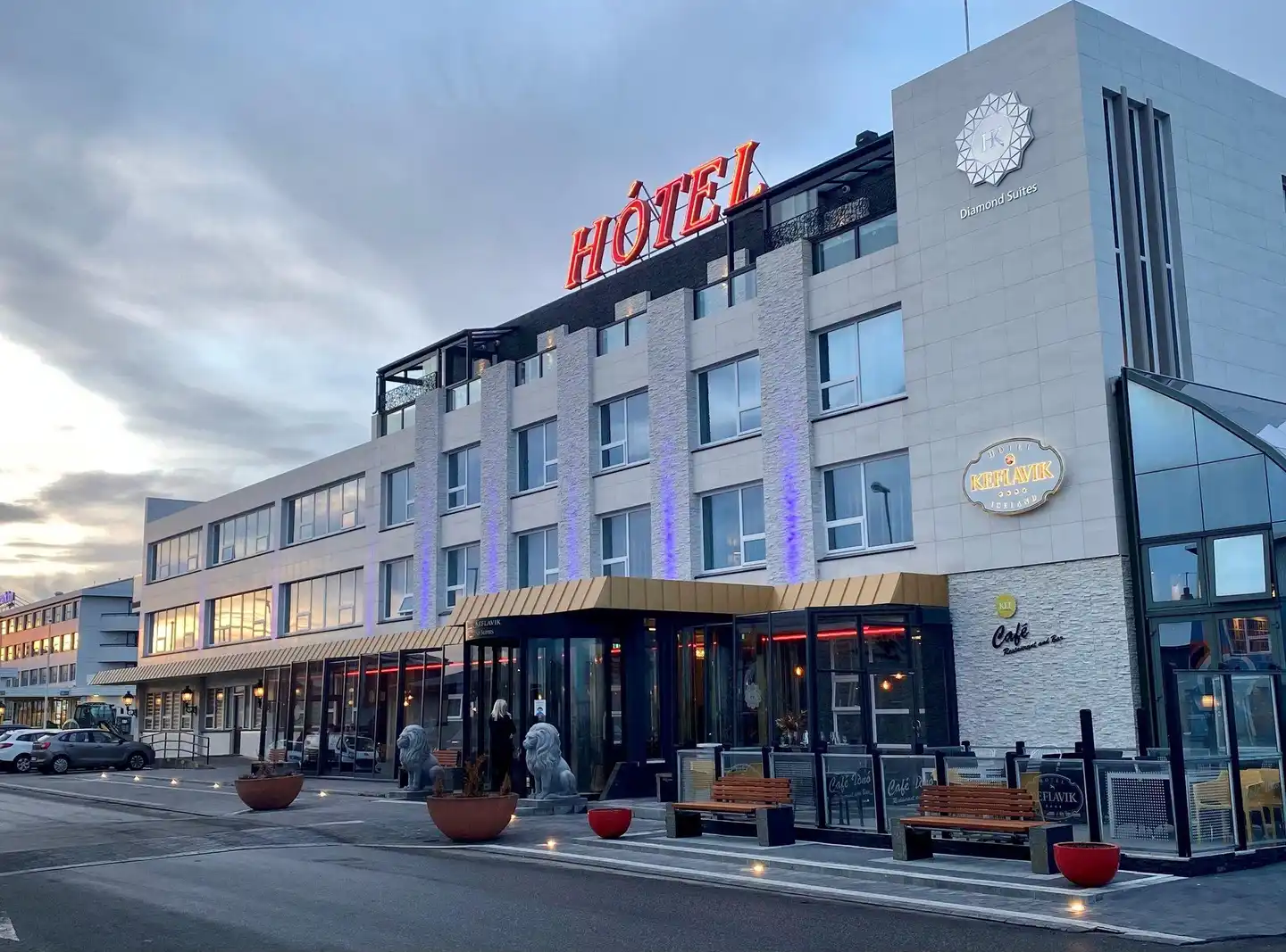 Hótel Keflavík Aussenansicht
