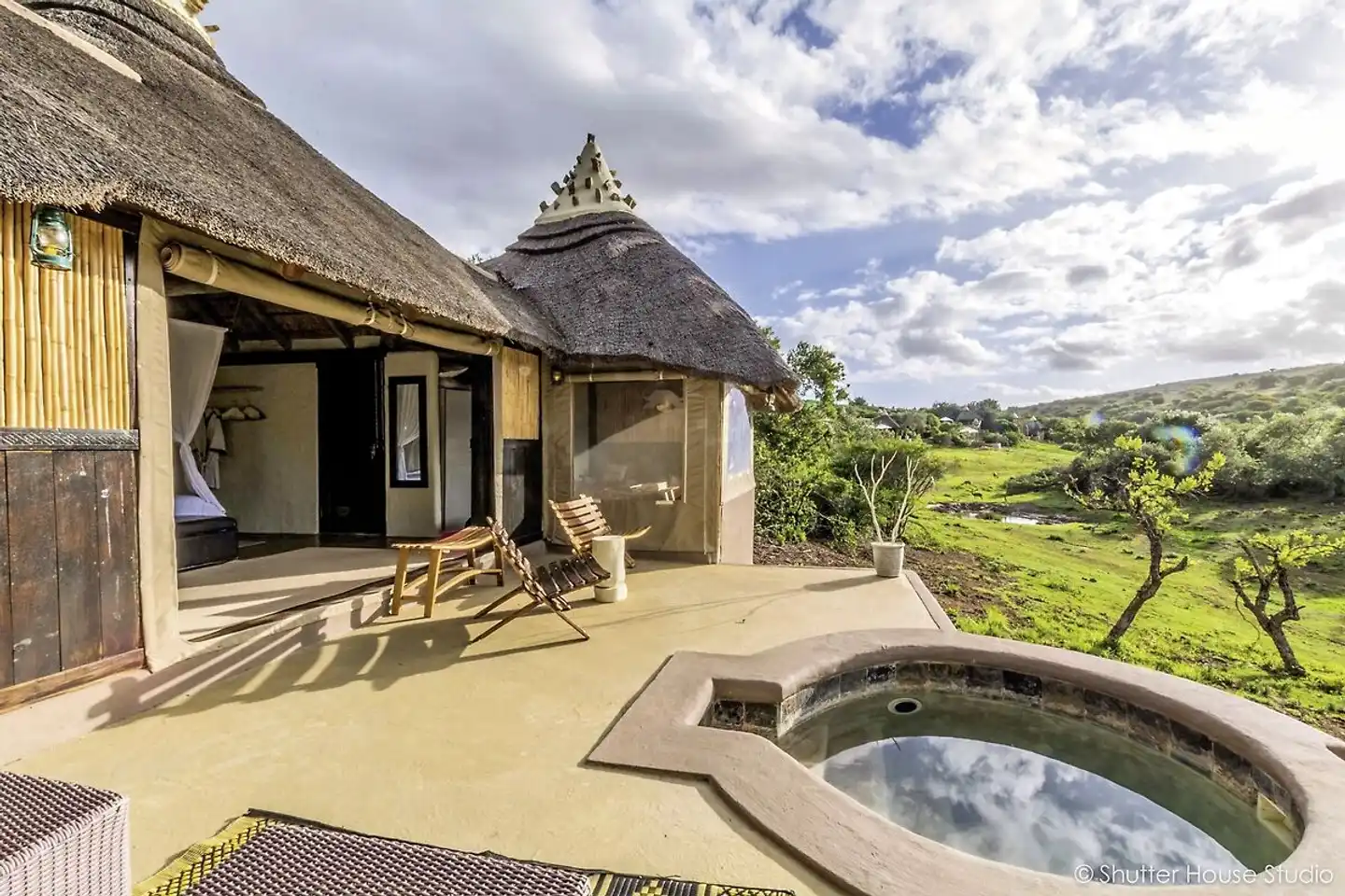 Amakhala Private Game Reserve Terrasse
