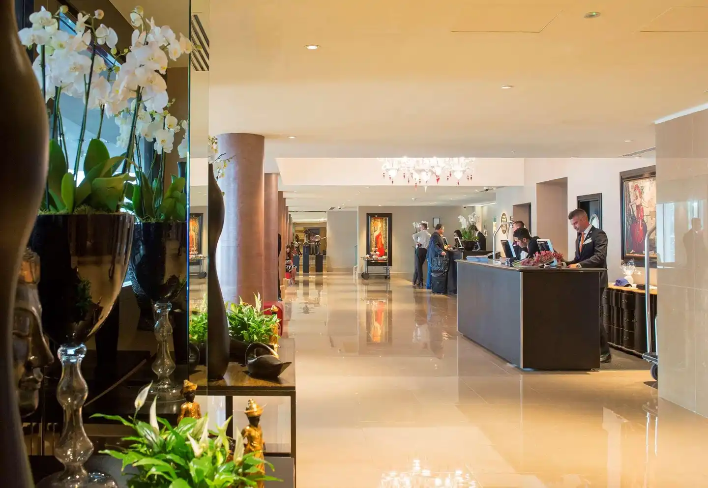 The May Fair Hotel Lobby