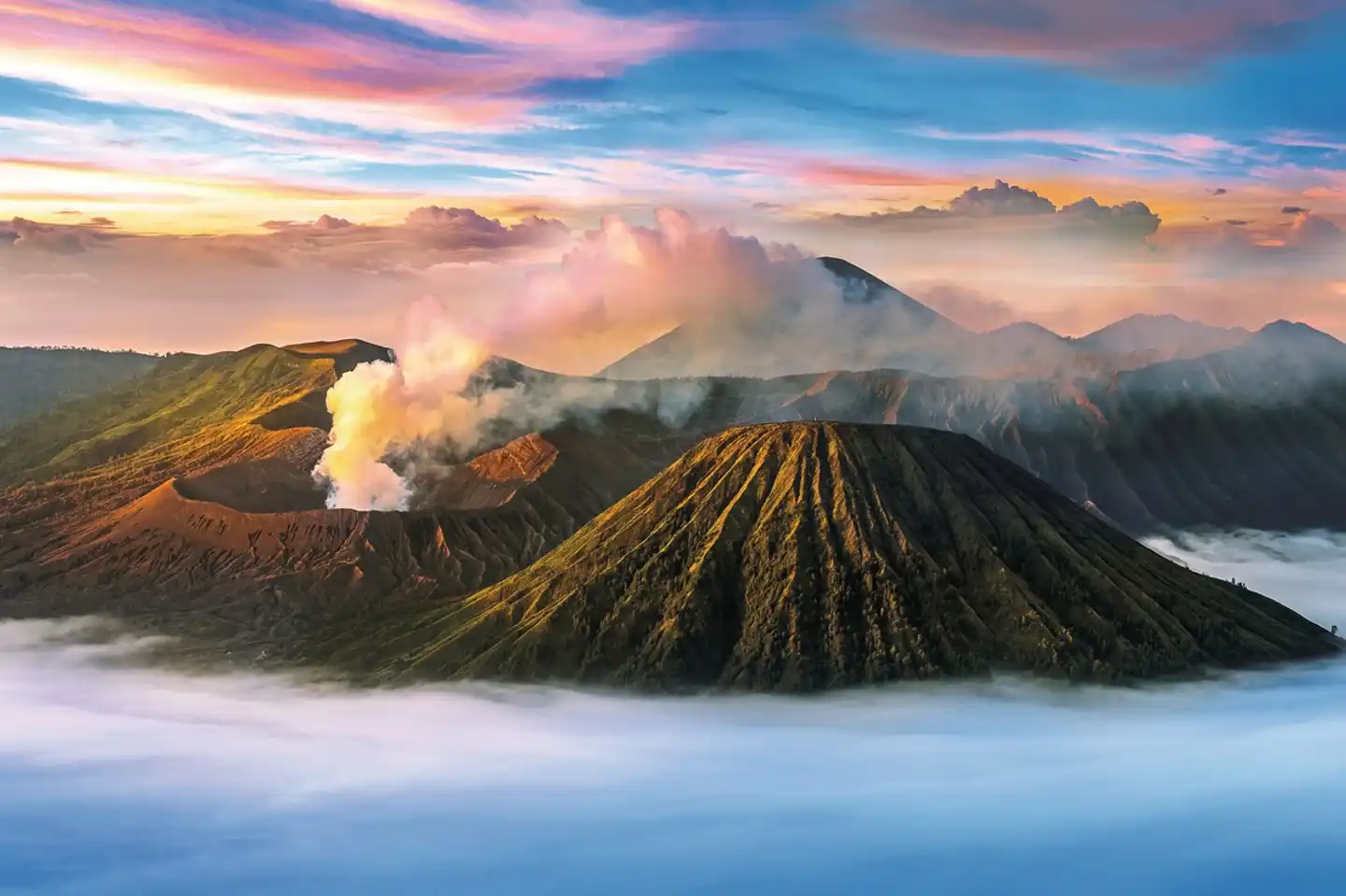 Java und Bali Rundreise Landschaft