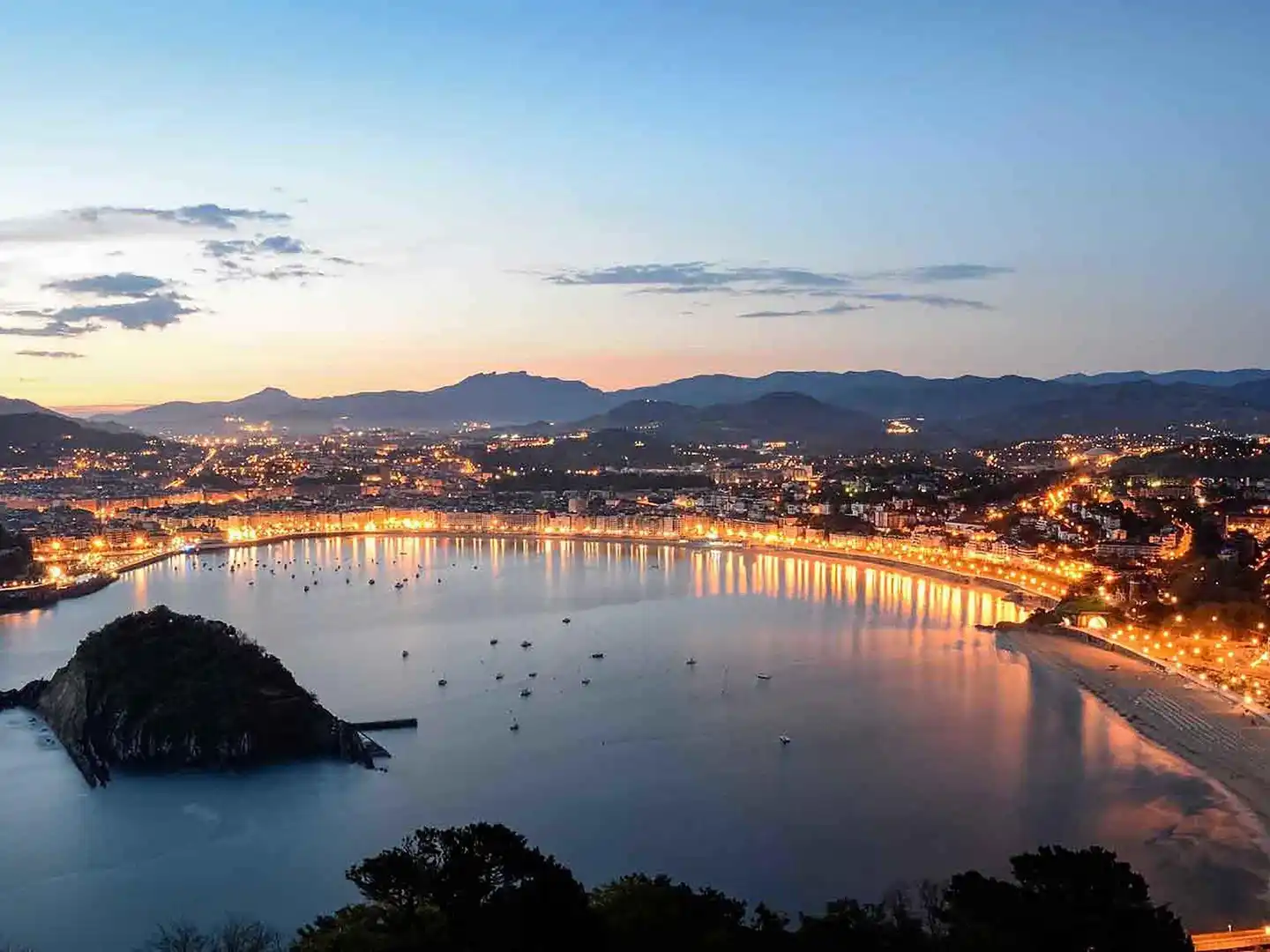 Mercure San Sebastián Monte Igueldo Landschaft