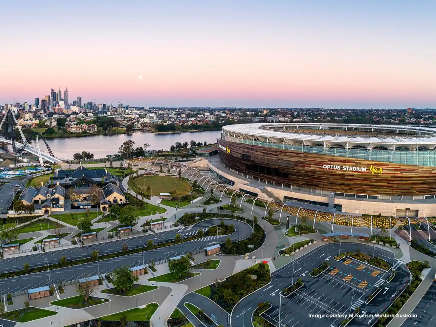 Citadines St Georges Terrace Perth Landschaft
