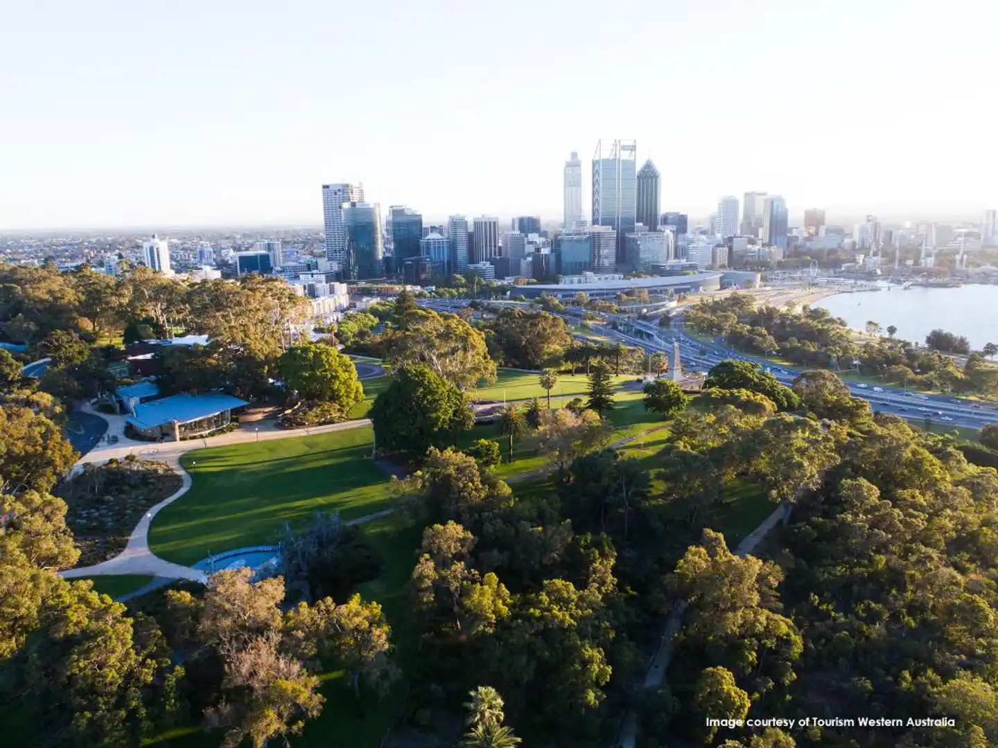 Citadines St Georges Terrace Perth Garten