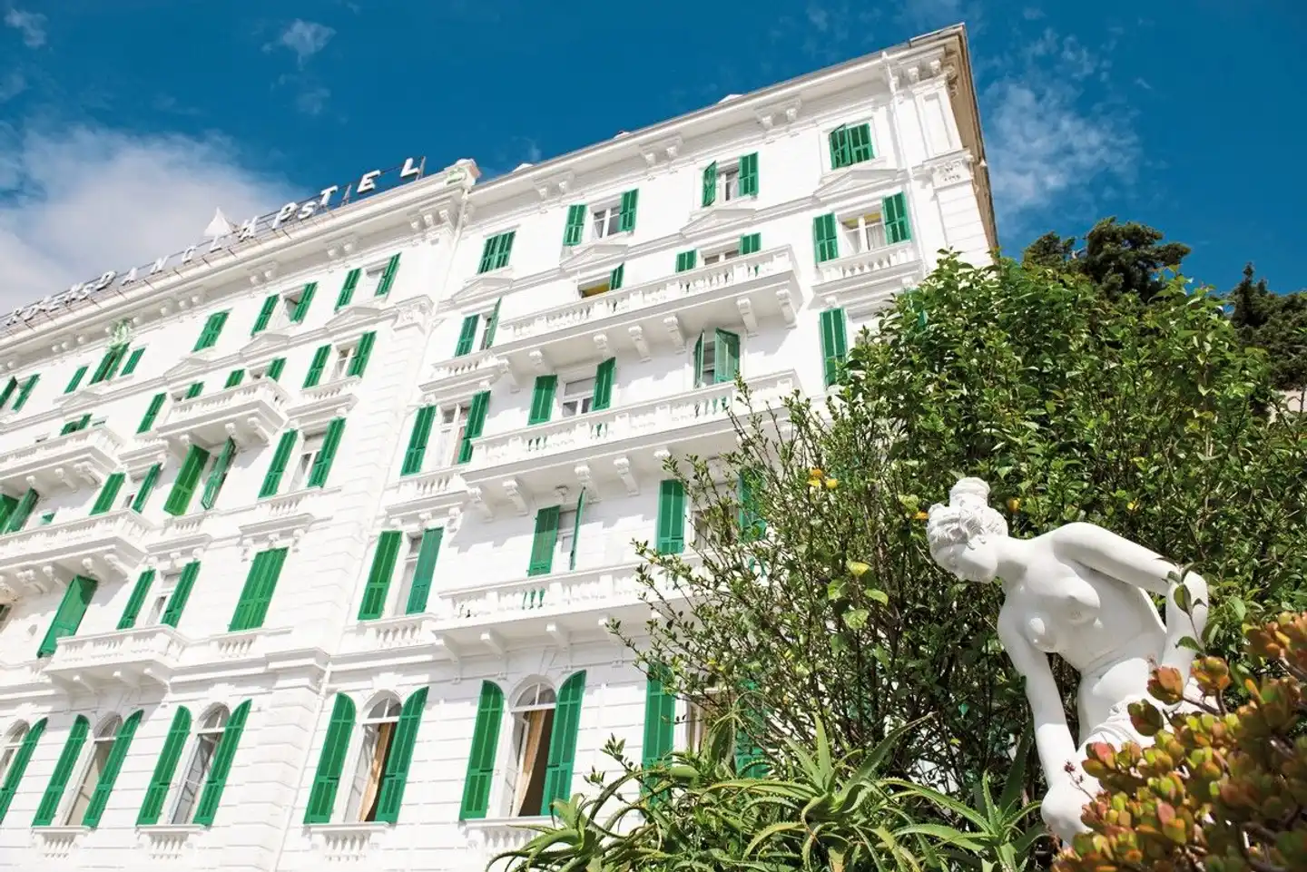 Grand Hotel & Des Anglais Aussenansicht