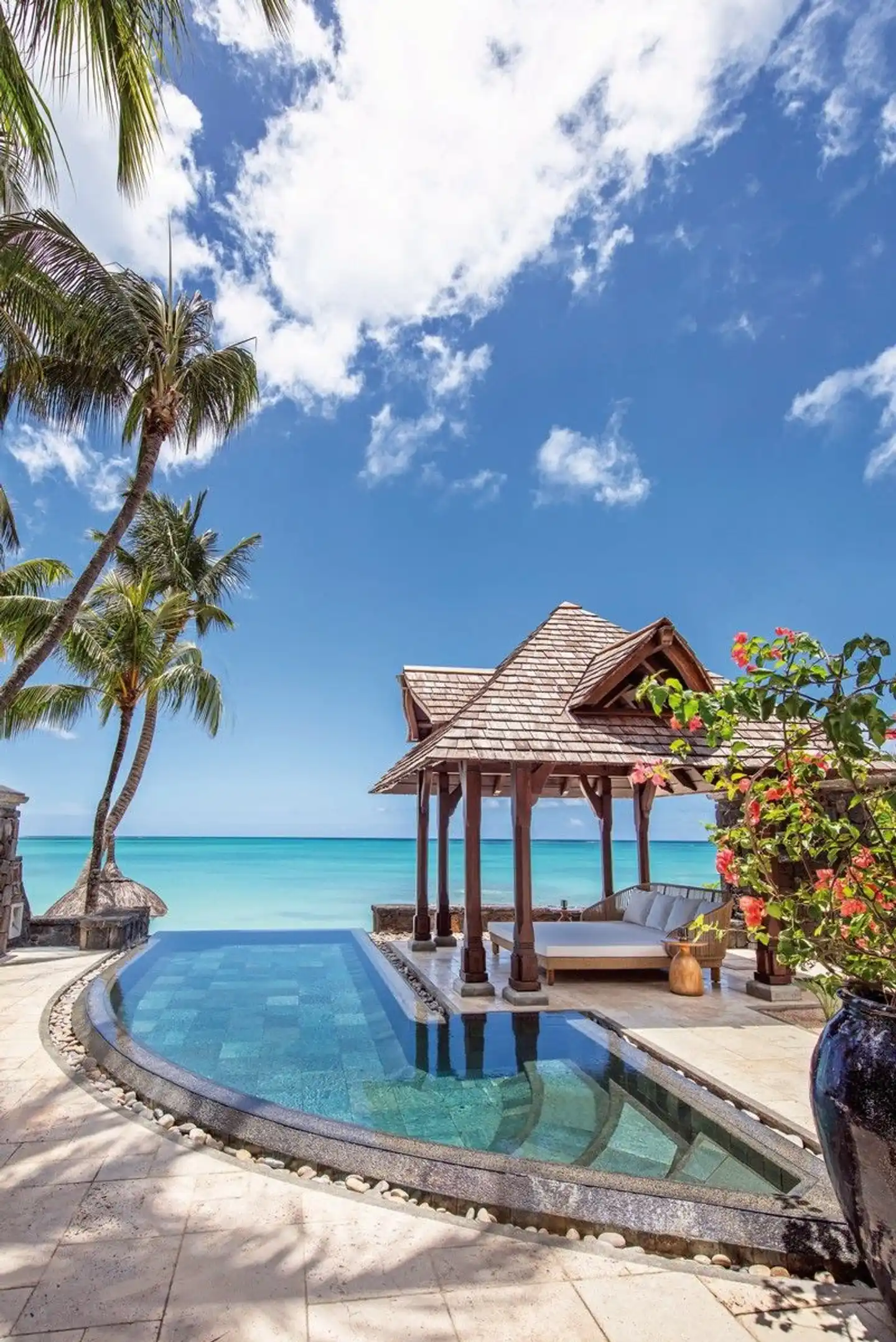 Royal Palm Beachcomber Luxury Terrasse