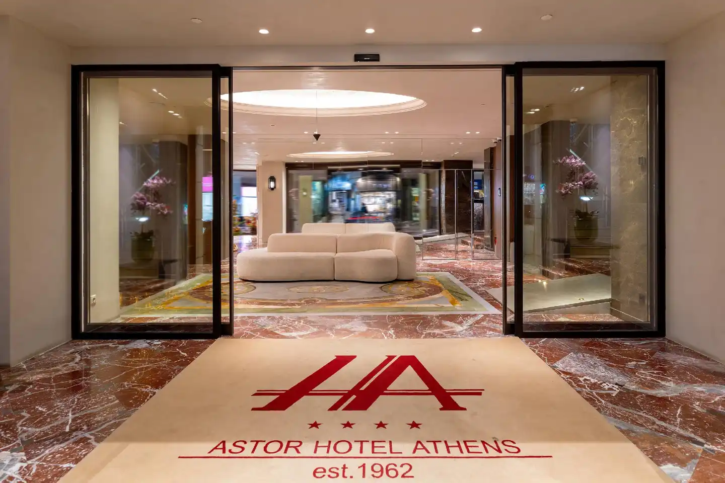 Astor Hotel Lobby