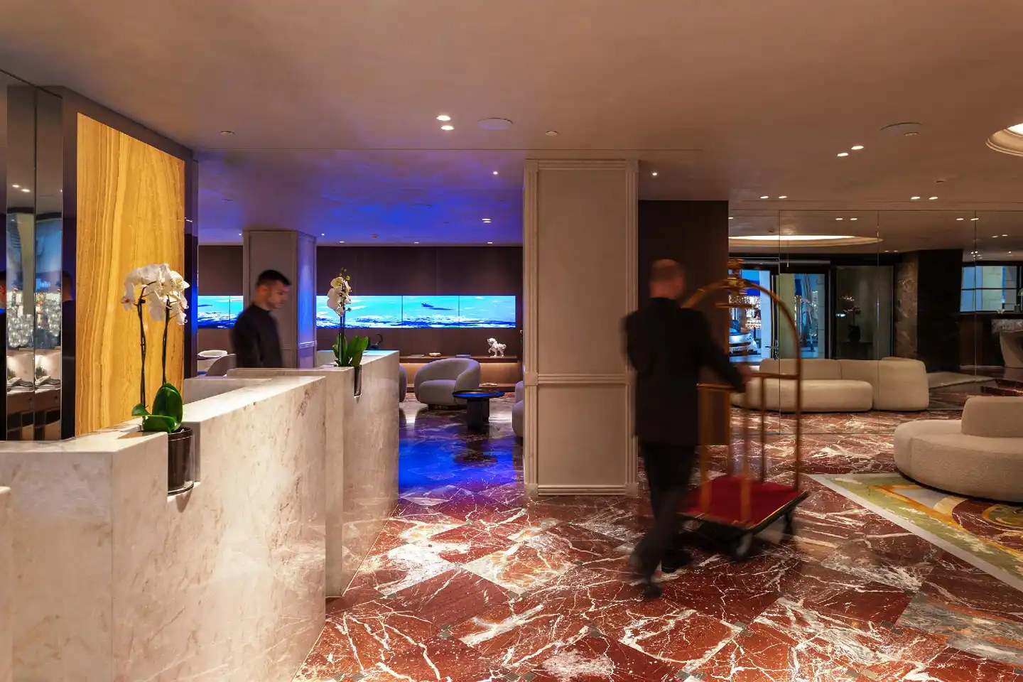 Astor Hotel Lobby