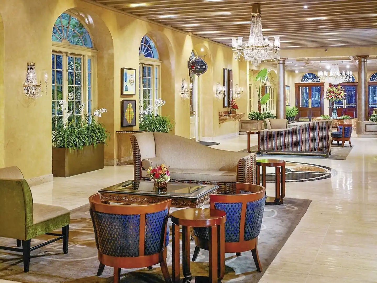 The Royal Sonesta New Orleans Lobby